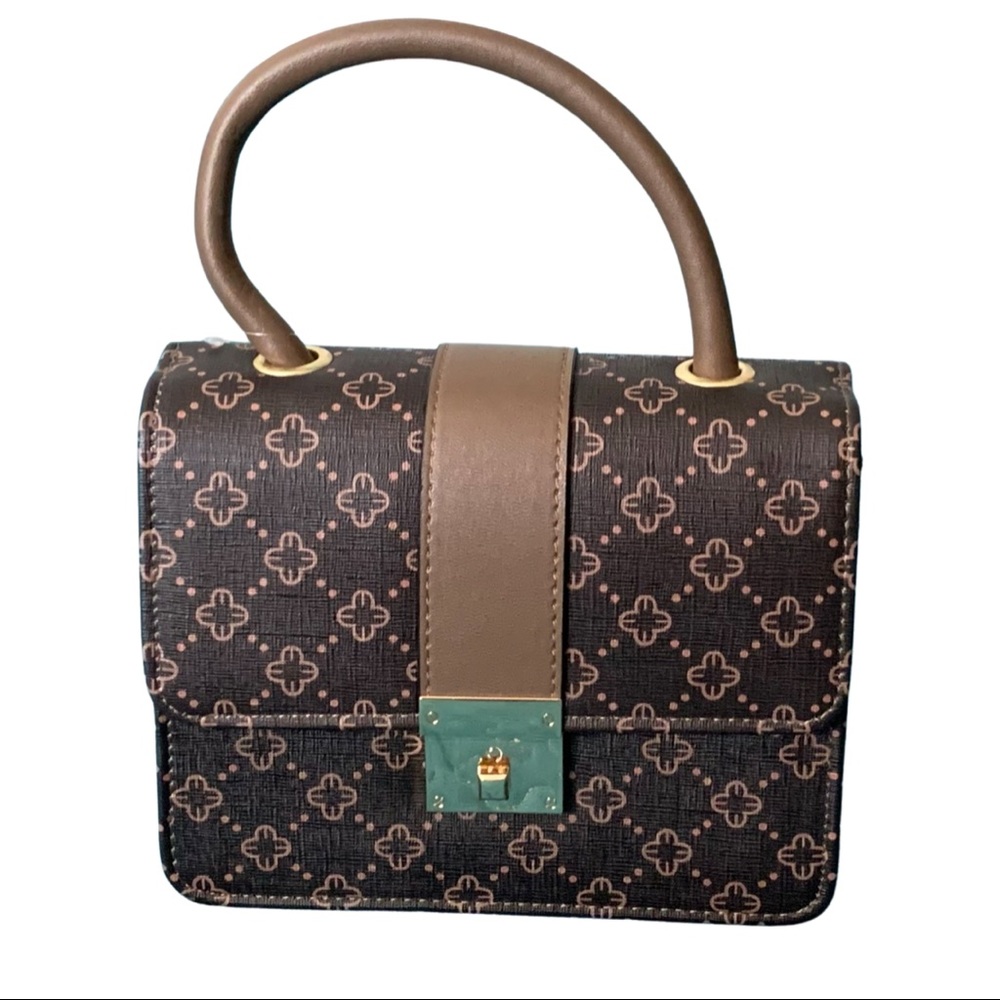NWT. Brown Crossbody-Purse - Picture 3 of 9